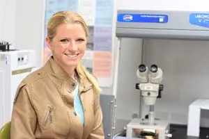 With Prien's encouragement, Wessels, an undergraduate student, presented her research at a national level.