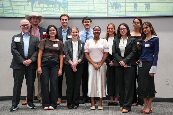 Students who Presented Posters with Dr. Sizer
