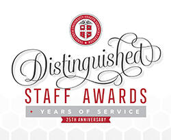 Distinguished Staff Awards: Years of Service logo