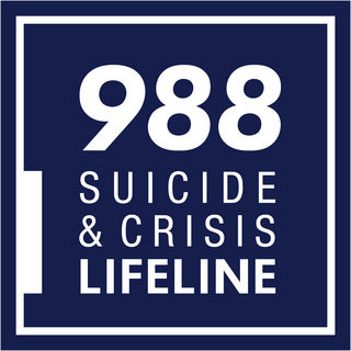 988 Suicide & Crisis Lifeline logo.