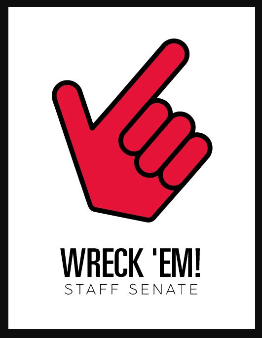 Wreck em Staff Senate Logo