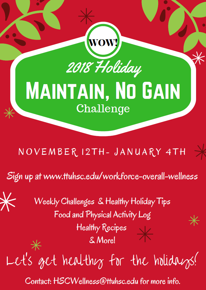 Maintain No Gain Flyer